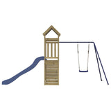 Outdoor Playset Impregnated Wood Pine 3279186