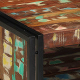 Coffee Table Multicolour 70x50x38 cm Solid Wood Reclaimed 4102711