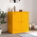 Sideboard Mustard Yellow 67x39x73 cm Steel 841676