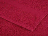 Premium Sauna Towels SOLUND 10 pcs Red 80x200 cm 600 gsm 137412