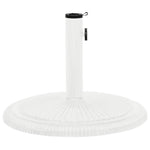 Umbrella Base White 45x45x30 cm Cast Iron 317770