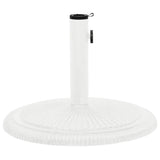 Umbrella Base White 45x45x30 cm Cast Iron 317770