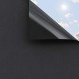 Window Films 3 pcs Static Frosted Black PVC 3208955