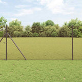 Welded Wire Fence Red 1.5 x 25 m Steel 42005326
