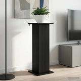 Plant Stand 2 pcs Black 30.5 x 30 x 80.5 cm Engineered Wood 899765