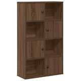 Bookcase Brown Oak 60x24x101.5 cm Engineered Wood 860397