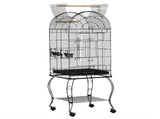1.53 Bird Cage, Pet Viary, Feeding Stand, with Wheels, Perch T3398P349802