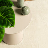 Rug HUARTE Short Pile Soft and Washable Cream 200x200 cm 375042