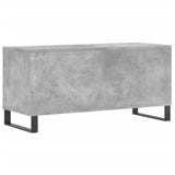 Record Cabinet Concrete Grey 100x38x48 cm Engineered Wood 831760