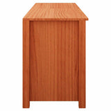 Shoe Bench with Shelf with Storage Wax Brown 160 x 36.5 x 50 cm 869979