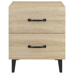 Bedside Cabinets 2 pcs Sonoma Oak 40x35x47.5 cm 811995