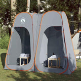 Privacy Tent Grey and Orange Pop-up Waterproof 4004139