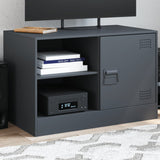 TV Cabinet Anthracite 67x39x44 cm Steel 841695