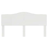 Headboard Gloss White Engineered wood 887961