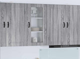 Dishwasher Panel Kalmar Grey Sonoma 40 x 31 x 100 cm 884750