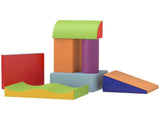 7 Piece Soft Soft Play Set for Toddlers 1-3 Years, Blue T3398P348554