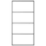 Sliding Door with Hardware Set 102.5x205 cm ESG Glass&Aluminium 3152149