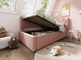Daybed Upholstered Bed with 3FT Single Sofa Bed 90 x 190 cm, Ottoman Bed with Hydraulic N601P343711P