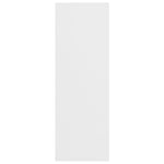 Shoe Rack White 54x34x100.5 cm Engineered Wood 800396