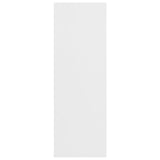Shoe Rack White 54x34x100.5 cm Engineered Wood 800396
