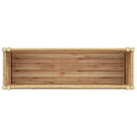 Garden Raised Bed Brown 110 x 35 x 70 cm Bamboo 4106591