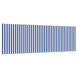 Retractable Awning Manual Blue and White 400 x 200 cm 3329778
