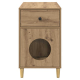 Cat House Artisian Oak 72 x 42.5 x 70 cm Engineered Wood 8000688
