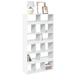 Bookcase White 100x33x187.5 cm Engineered Wood 3309375