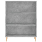 Highboard Concrete Grey 69.5x34x180 cm Engineered Wood 3196063