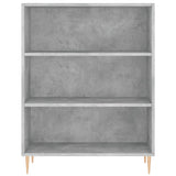 Highboard Concrete Grey 69.5x34x180 cm Engineered Wood 3196063