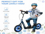 Kids Scooter with Adjustable Handlebar, Children's Kick Scooter with Non-slip Footplate, Rear Brake, T3398P348527