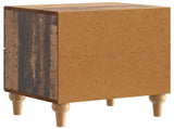 Bedside Cabinet Old Wood 43 x 34.5 x 48 cm Engineered Wood 894081