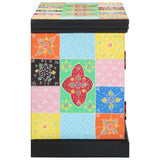 TV Cabinet Multicolour 100 x 35 x 50 cm Solid Mango Wood 4017571