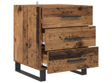 Bedside Cabinet Old Wood 40 x 40 x 66 cm Engineered Wood 882143