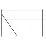 Fence Post 13 pcs Grey Steel 42004213