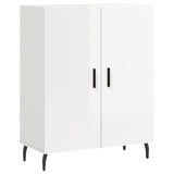 Sideboard High Gloss White 69.5x34x90 cm Engineered Wood 827742