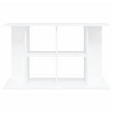 ZNTS Aquarium Stand White 100x40x60 cm Engineered Wood 833583