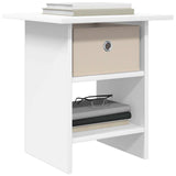 Bedside Table 2 pcs White 41 x 40 x 45 cm Engineered Wood 8000437