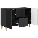 Sideboard with Drawer Black 89 x 34.5 x 60 cm Engineered Wood 894656