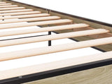Bed Frame with Headboard Sonoma Oak 80 x 200 cm Engineered Wood 8009107
