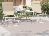 Area Rugs Square FARO Cream 120 x 120 cm Polyester 42022564
