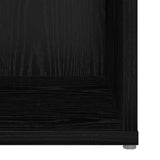 TV Cabinet Set Black 72 x 35 x 37 cm Engineered Wood 875098