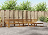 Outdoor Sofa Set 4 pcs Natural Solid Acacia Wood 3367387