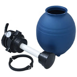 Sand Filter Blue High-density polyethylene 300 mm Durable 92246