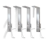 Shower Panel System Stainless Steel Square 151414