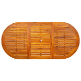 Garden Dining Table x80x75 cm Solid Acacia Wood 316567
