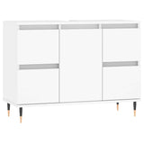 Bathroom Cabinet White 80x33x60 cm Engineered Wood 831644