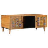 Coffee Table Natural 100 x 54 x 40 cm Solid Mango Wood 4018272