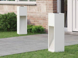 Solar Led Pathway Light 2 pcs Warm White 18 x 18 x 80 cm 879717