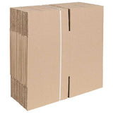 Folding Box 50 pcs Natural 20 x 20 x 20 cm Cardboard 4106564